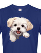 Pánské tričko Maltézsky psík