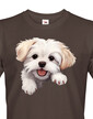 Pánské tričko Maltézsky psík