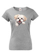 Dámské tričko Maltézsky psík