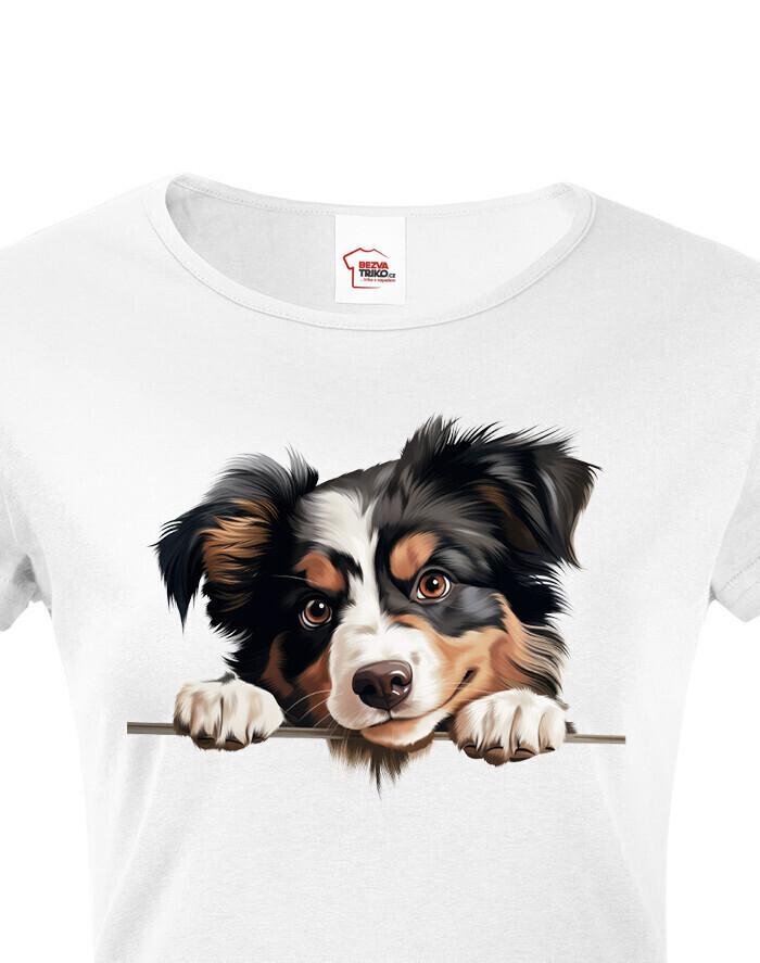 Dámské tričko Severoamerický pastiersky pes