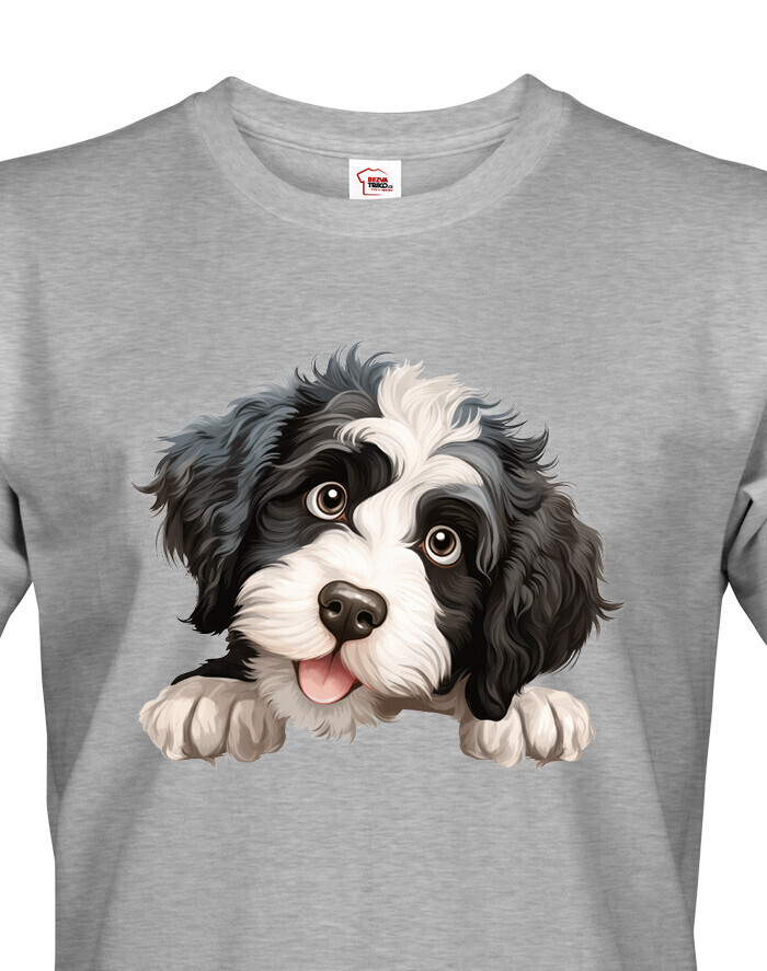 Pánské tričko Portugalský vodný pes