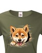 Dámské tričko Šiba inu