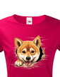 Dámské tričko Šiba inu