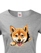 Dámské tričko Šiba inu