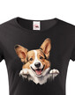 Dámské tričko Welsh Corgi Pembroke