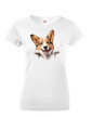 Dámské tričko Welsh Corgi Pembroke
