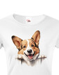Dámské tričko Welsh Corgi Pembroke