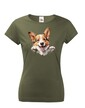 Dámské tričko Welsh Corgi Pembroke