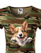 Dámské tričko Welsh Corgi Pembroke