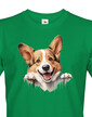Pánské tričko Welsh Corgi Pembroke