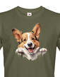 Pánské tričko Welsh Corgi Pembroke