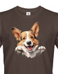 Pánské tričko Welsh Corgi Pembroke