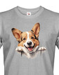 Pánské tričko Welsh Corgi Pembroke