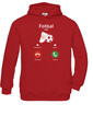 Detská mikina Futbal volá