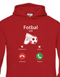 Detská mikina Futbal volá