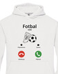 Detská mikina Futbal volá