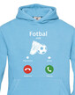 Detská mikina Futbal volá