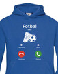 Detská mikina Futbal volá