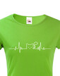 Dámske tričko tep mačky 2
