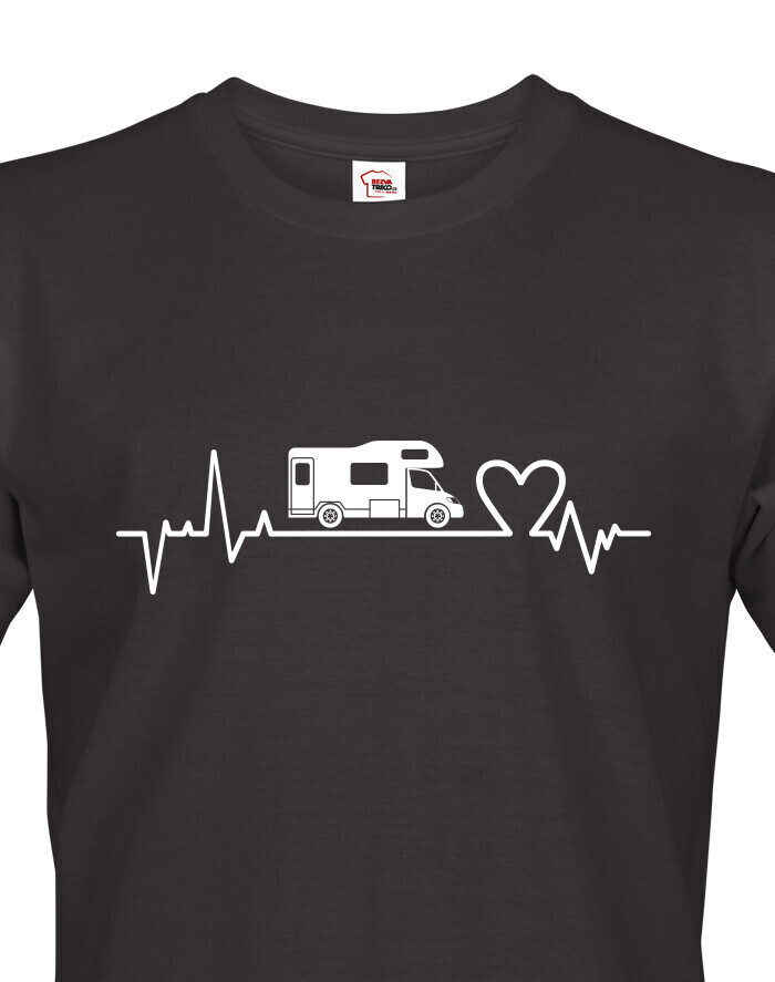 Pánské tričko Ekg karavan 1