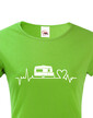 Dámské tričko Ekg karavan