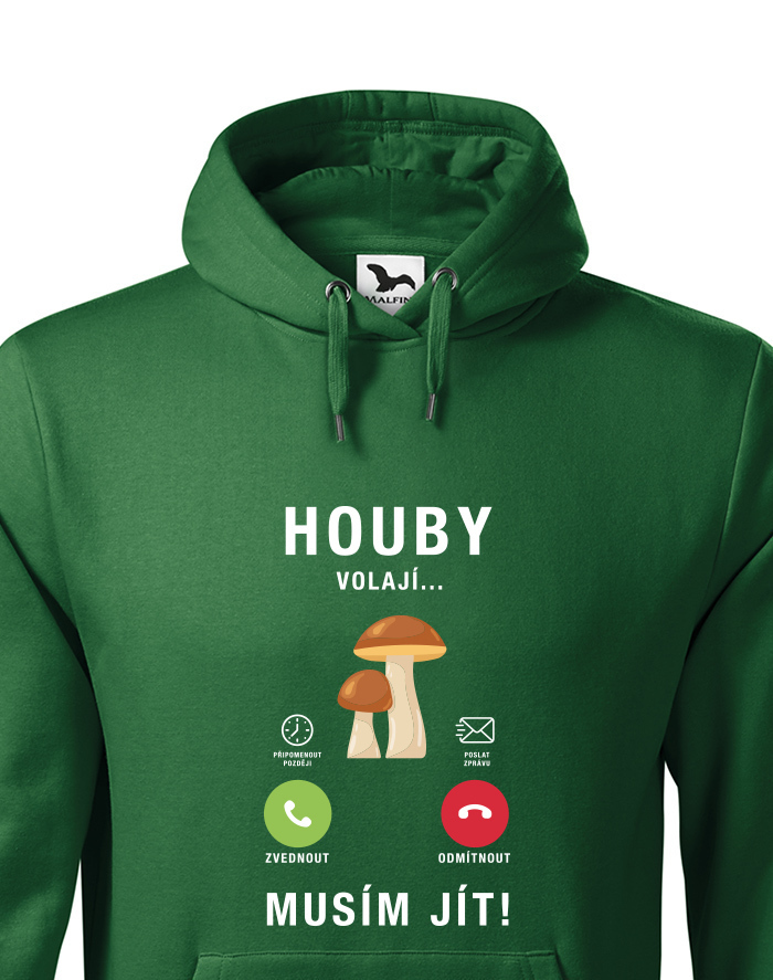 Pánská mikina Houby volají