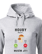 Dámská mikina Houby volají