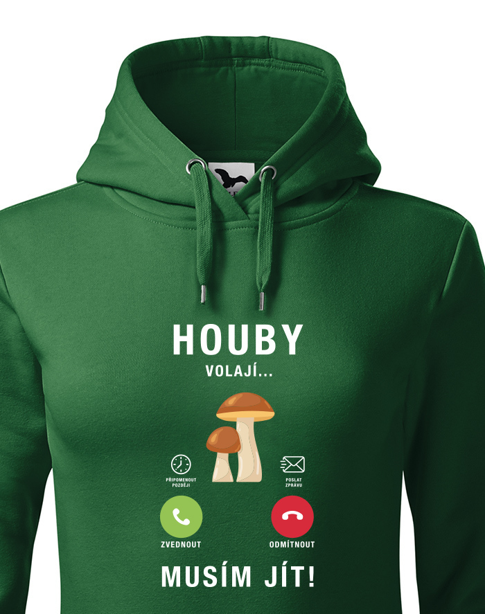 Dámská mikina Houby volají