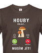 Pánské tričko Houby volají