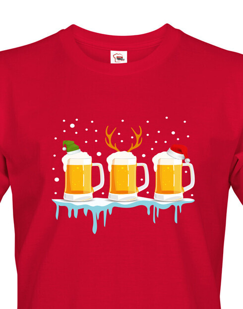 Pánské tričko Christmas beer