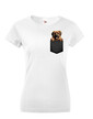 Dámské tričko Leonberger v kapsičce
