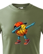 Dětské tričko Basketbalový míč dab dance