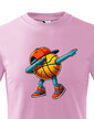 Dětské tričko Basketbalový míč dab dance