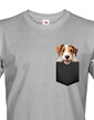 Pánské tričko Foxteriér v kapsičce