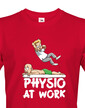 Pánské tričko pro fyzioterapeuty - Physio at work