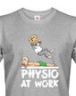 Pánské tričko pro fyzioterapeuty - Physio at work