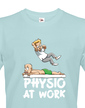 Pánské tričko pro fyzioterapeuty - Physio at work