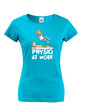 Dámské tričko pro fyzioterapeuty - Physio at work