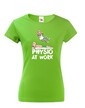 Dámské tričko pro fyzioterapeuty - Physio at work