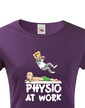 Dámské tričko pro fyzioterapeuty - Physio at work