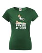 Dámské tričko pro fyzioterapeuty - Physio at work