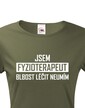 Dámské tričko Jsem fyzioterapeut - blbost léčit neumím