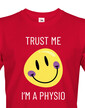 Pánské tričko Trust me - I´m physio