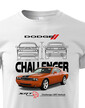 Detské tričko Dodge Challenger SRT Hellcat
