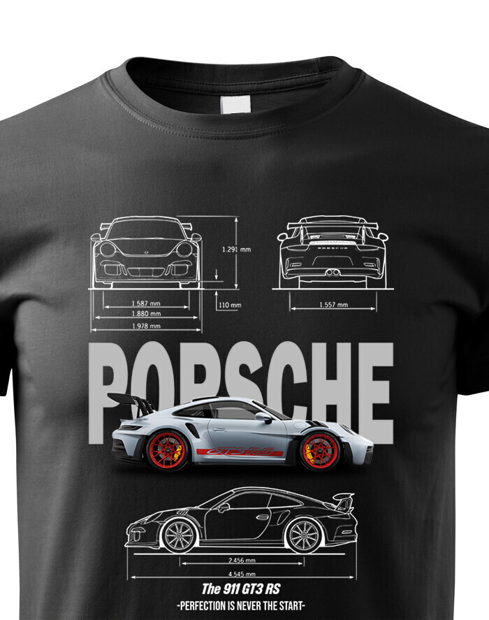 Detské tričko Porsche 911 GT3 RS