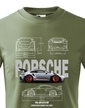 Detské tričko Porsche 911 GT3 RS