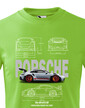 Detské tričko Porsche 911 GT3 RS