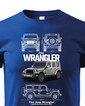 Detské tričko Jeep Wrangler