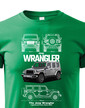 Detské tričko Jeep Wrangler
