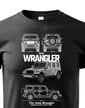 Detské tričko Jeep Wrangler